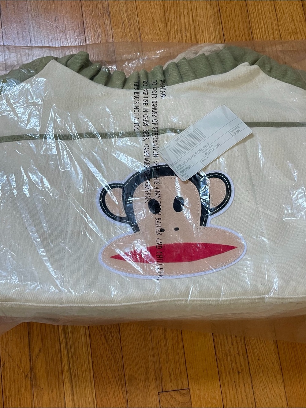 Vintage Paul Frank Diaper Bag & Changing Pad NWT - Picture 3 of 11